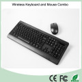 CE, certificado de RoHS Ultra barato delgado 2,4 GHz teclado inalámbrico y ratón